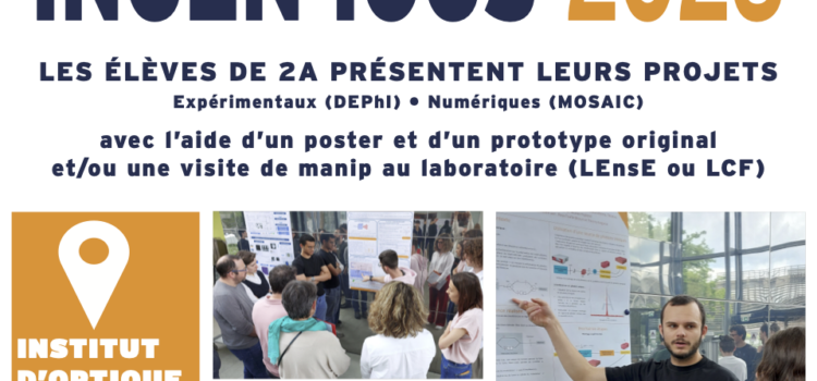 Forum IngénIOGS – 04 mai 2026 Forum IngénIOGS – 04 mai 2026